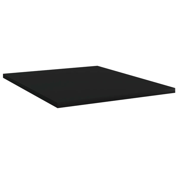 Schwarze Bücherregal Bretter, 40x50 cm, 8er-Set