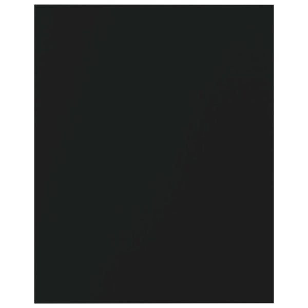 Schwarze Bücherregal Bretter, 40x50 cm, 8er-Set