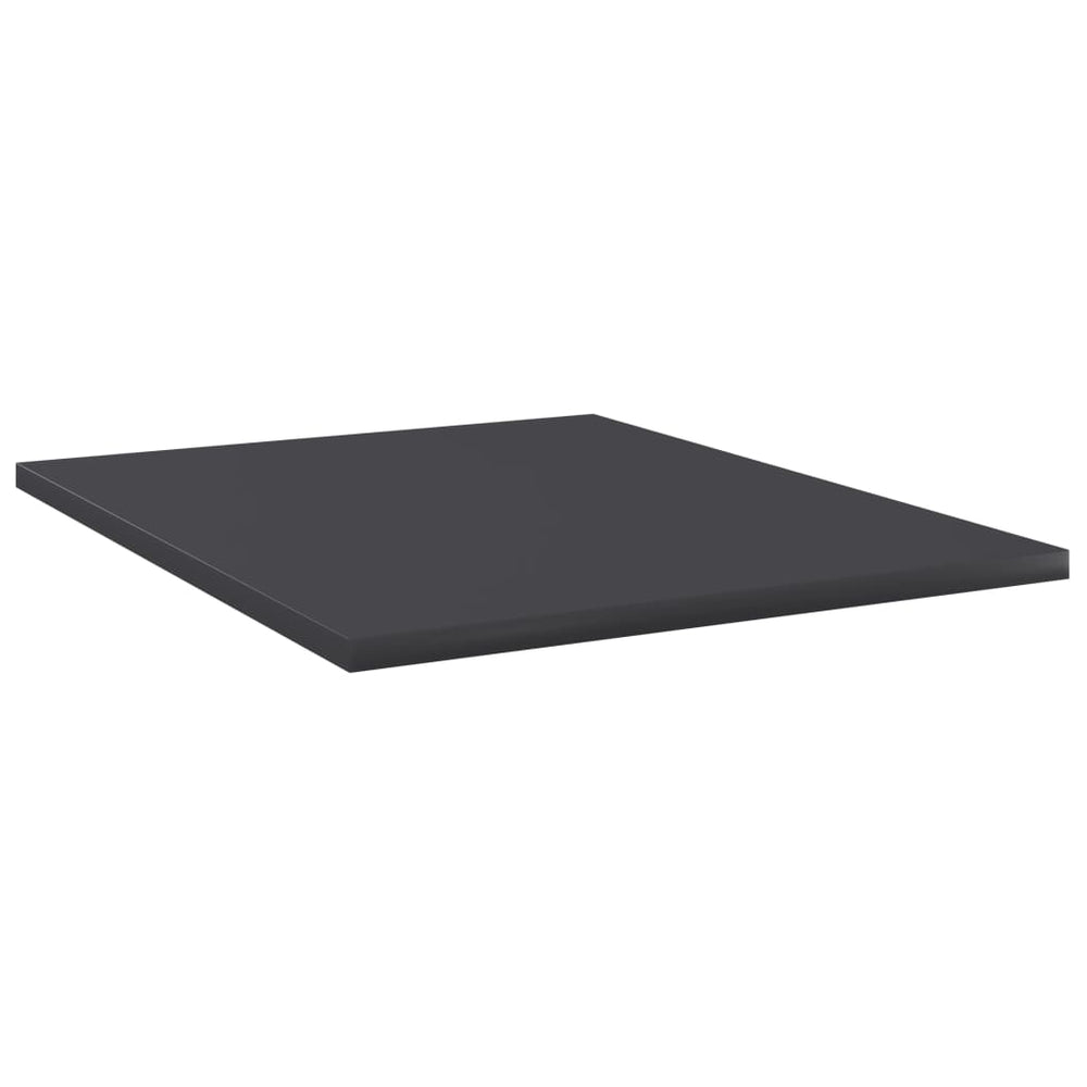 Bücherregal Bretter Grau, 8er Set