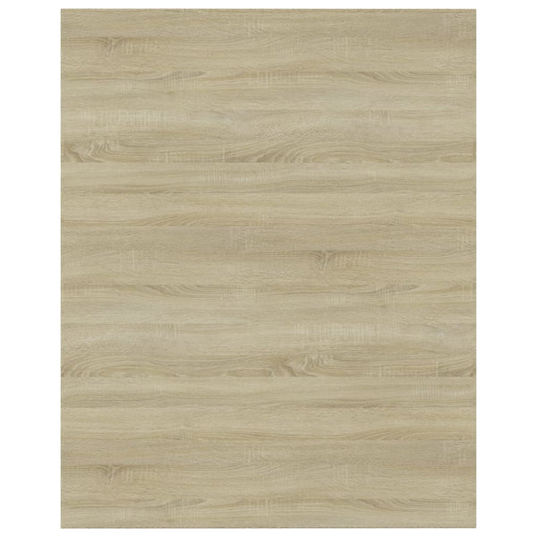 Sonoma Eiche Bücherregal Bretter 40x50 cm, 4er Set