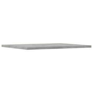 Betongraue Bücherregal Bretter, 8er-Set
