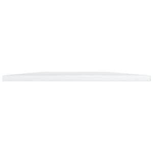 Hochglanz Bücherregal-Bretter, Weiß, 4er-Set