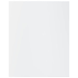 Hochglanz Bücherregal-Bretter, Weiß, 4er-Set