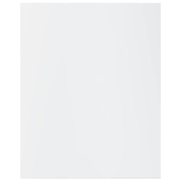 Hochglanz Bücherregal-Bretter, Weiß, 4er-Set