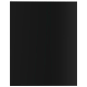 Hochglanz Bücherregal-Bretter, 8er Set, Schwarz