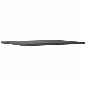 Bücherregal Bretter Grau Hochglanz 4er-Set