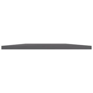Bücherregal Bretter Grau Hochglanz 40x50cm, 8er Set