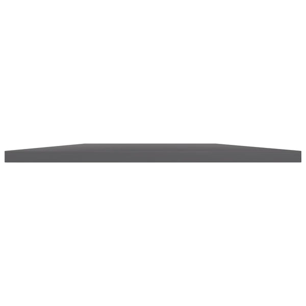Bücherregal Bretter Grau Hochglanz 40x50cm, 8er Set