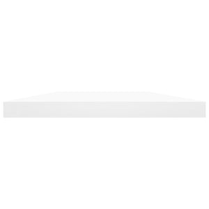 Bücherregal Bretter Weiß 60x10 cm, 4er-Set