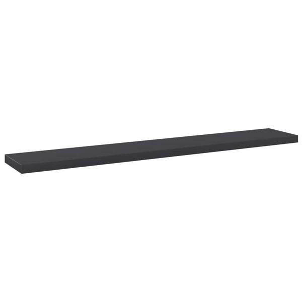 Bücherregal Bretter Grau 60x10cm 4er Set