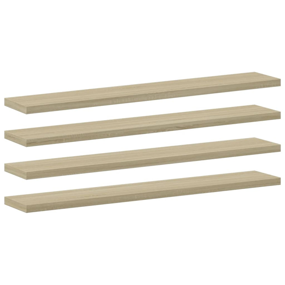 Sonoma Eiche Bücherregal Bretter 60x10cm, 8er Set