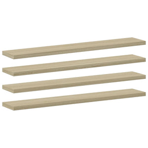 Sonoma Eiche Bücherregal Bretter 60x10cm, 8er Set