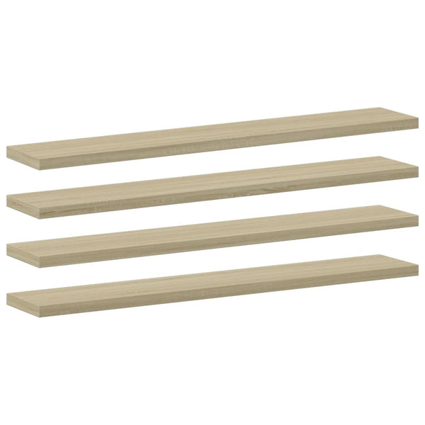 Sonoma Eiche Bücherregal Bretter 60x10cm, 8er Set