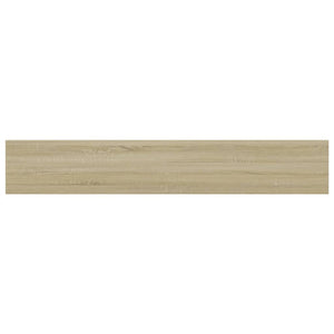 Sonoma Eiche Bücherregal Bretter 60x10cm, 8er Set