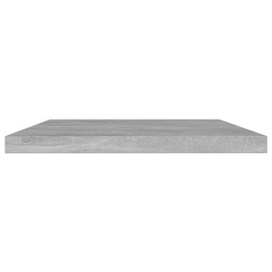 Bücherregal Bretter Betongrau 60x10 cm, 4er-Set