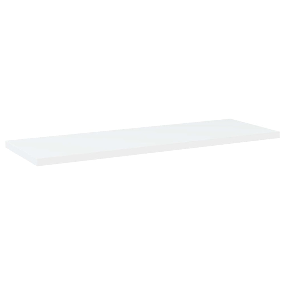 Bücherregal Bretter Weiß 60x20 cm, 8er Set
