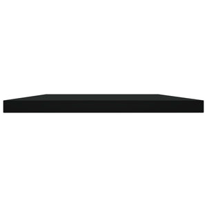Bücherregal Bretter Schwarz 60x20 cm, 4er-Set