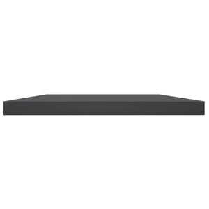 Bücherregal Bretter Grau 60x20 cm, 4er-Set