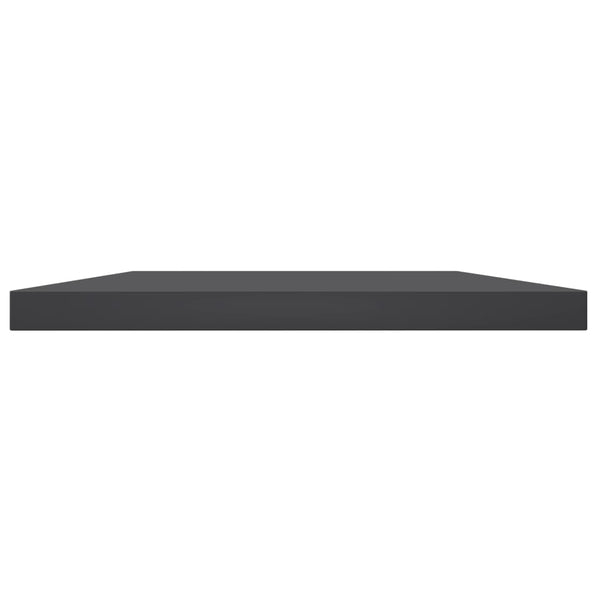 Bücherregal Bretter Grau 60x20 cm, 4er-Set