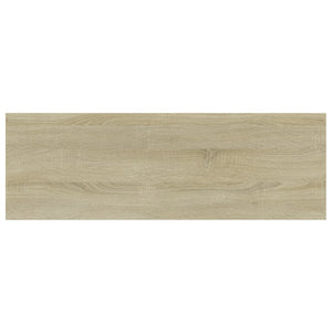 Sonoma Eiche Bücherregal Bretter 60x20 cm - 4er Set