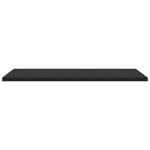 Bücherregal Bretter Schwarz 60x30 cm, 8er Set