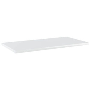 Regalbretter Hochglanz Weiß 60x30 cm, 4er-Set