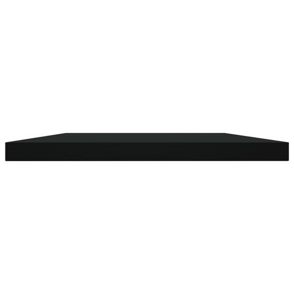 Schwarze Bücherregal-Bretter, 60x40cm, 8er-Set