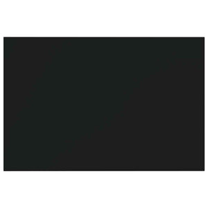Schwarze Bücherregal-Bretter, 60x40cm, 8er-Set