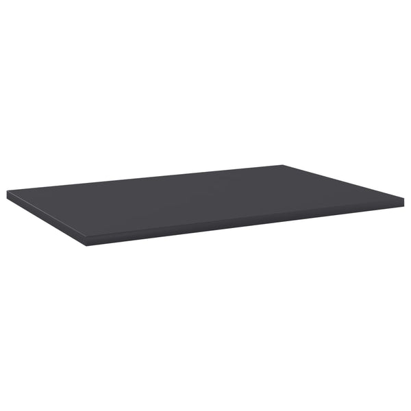 Bücherregal Bretter Grau 60x40 cm, 8er Set