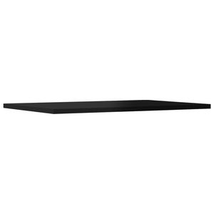 Bücherregal Bretter Hochglanz Schwarz 60x40 cm, 4er Set