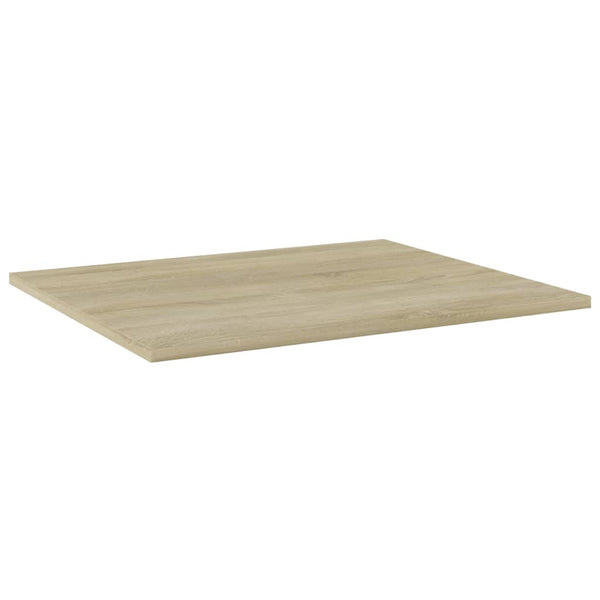 Bücherregal Bretter 60x50 cm Sonoma Eiche, 4er Set