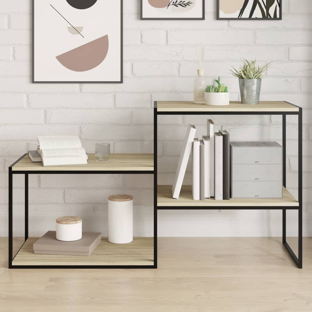 Sonoma Eiche Regalbretter 60x50 cm, 8er Set