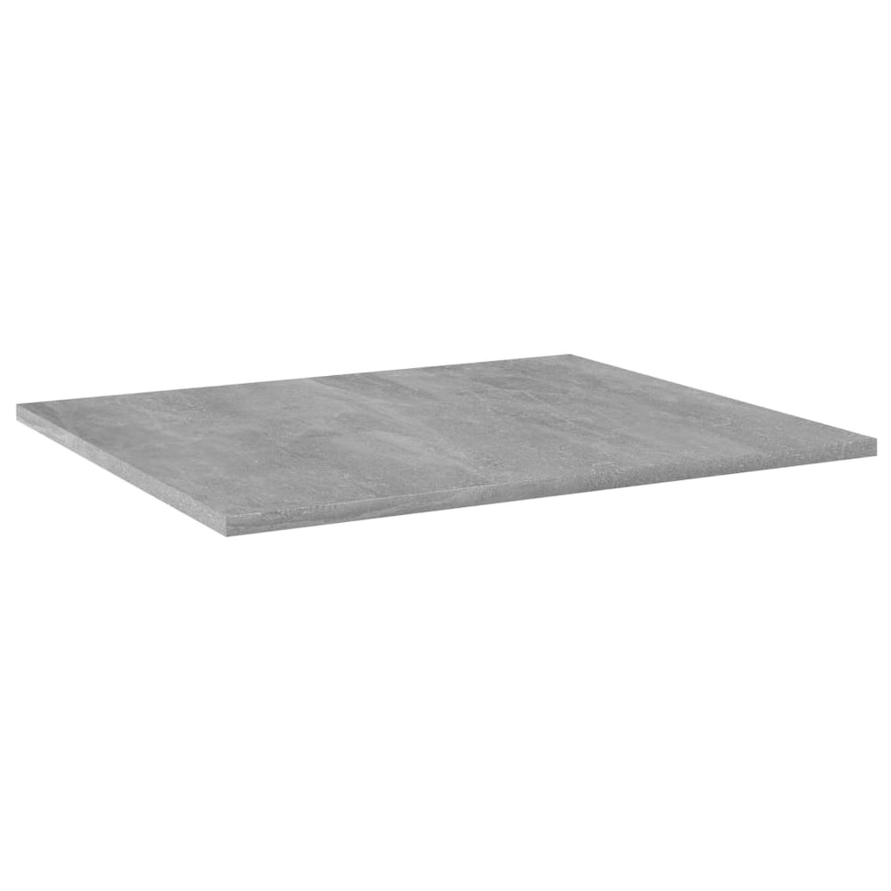 Bücherregal Bretter Betongrau 60x50 cm, 8 Stk