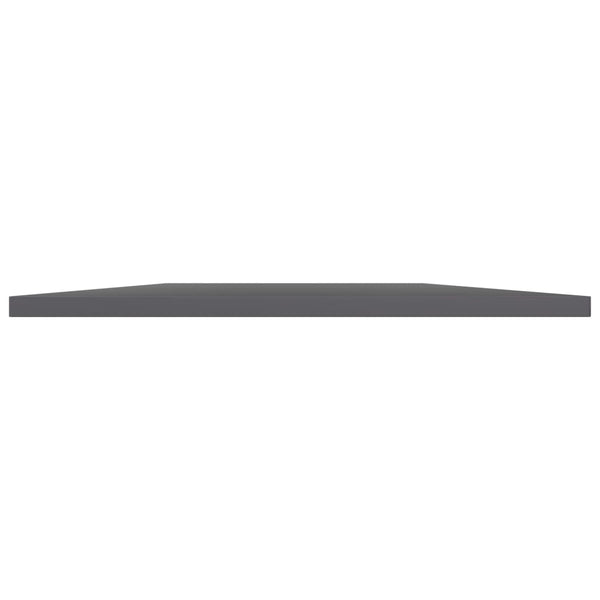 Bücherregal Bretter Grau Hochglanz 60x50 cm, 8er-Set