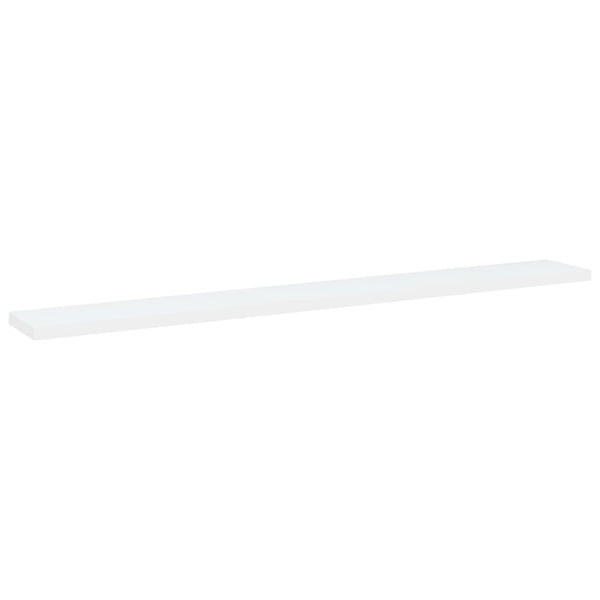 Weiße Bücherregal Bretter, 80 cm, 4er Set