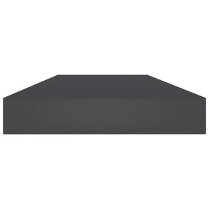 Bücherregal Bretter Grau 80cm 8er-Set