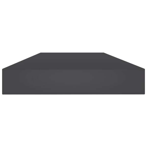 Bücherregal Bretter Grau 80cm 8er-Set