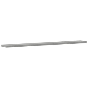 Betongraue Bücherregal-Bretter, 80 cm, 8er-Set