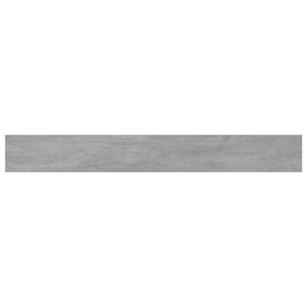Betongraue Bücherregal-Bretter, 80 cm, 8er-Set