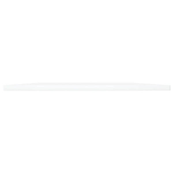 Weiße Bücherregal Bretter 80x20 cm, 4er Set