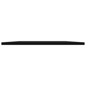 Regalbretter Schwarz 80x20 cm, 8er-Set