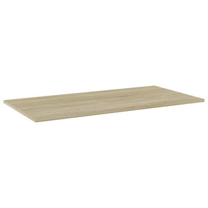 Sonoma Eiche Bücherregal Bretter 80x20 cm, 4er-Set