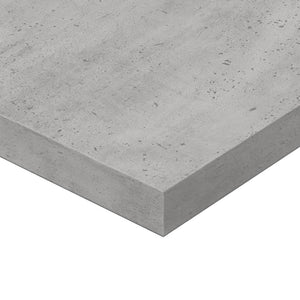Betongraue Bücherregal-Bretter, 4er-Set
