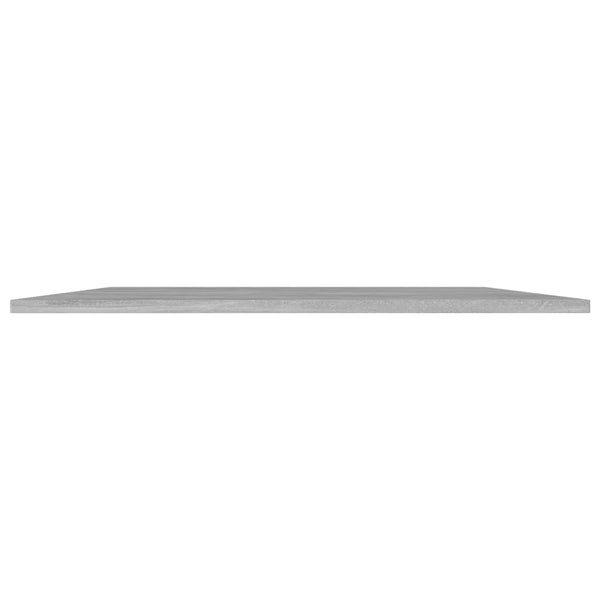 Betongraue Bücherregal-Bretter, 8er-Set