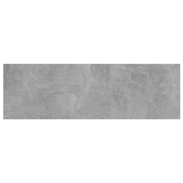 Betongraue Bücherregal-Bretter, 8er-Set