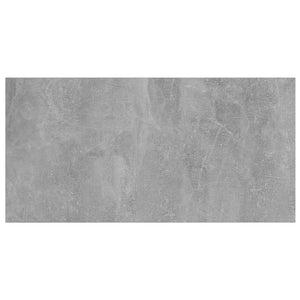 Betongraue Bücherregal-Bretter, 80 cm, 8er-Set
