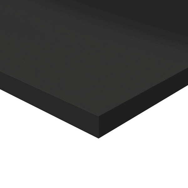 Regalbretter, Hochglanz Schwarz, 80x30 cm, 8er-Set