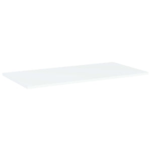 Regalbretter 4er Set Weiß 80x40 cm