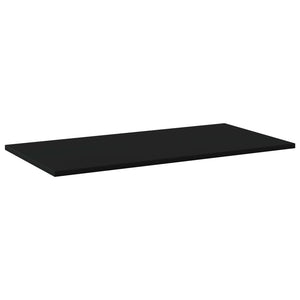 Regalbretter Schwarz 80x40 cm, 4er Set