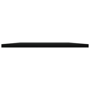 Schwarze Bücherregal Bretter, 80x40 cm, 8er-Set